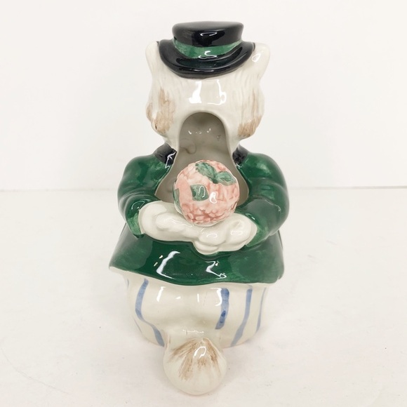 Fitz & Floyd Purrdinand ceramic hand painted 1990 vintage figurine - Picture 7 of 8